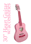 Pink Heart Guitar