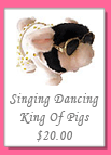 Dancing Singing Elvis Pig From The Pink Superstore