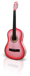 Pink Guitar 38in Acoustic From The Pink