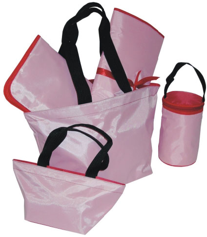 Watermelon Strawberry 5 Piece Tote Set From The Pink Superstore