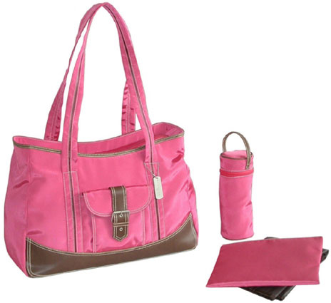 Diaper Bag Rose Week-Ender Bag From The Pink Superstore