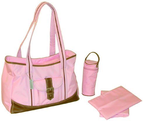 Diaper Bag Light Pink Week-Ender Bag From The Pink Superstore