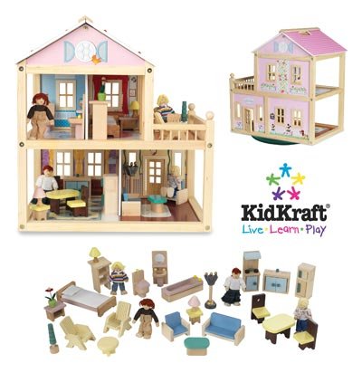 Kidkraft Veranda Dollhouse From The Pink Superstore