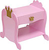 KidKraft Princess Diva Toddler Cot From The Pink