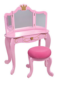 Kidkraft Princess Diva Table & Stool From The Pink Superstore