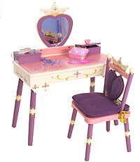 Levels Of Discovery Princess Vanity & Chair Set From The Pink Superstore