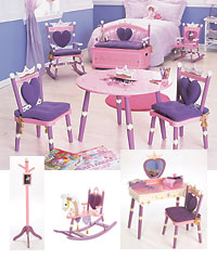 Levels Of Discovery Princess Table & Chairs Set From The Pink Superstore