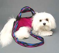PuppyPurse Faux Mink Fuchsia Puppy Carrier From The Pink Superstore