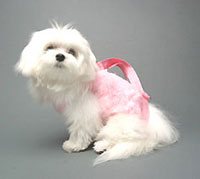 PuppyPurse Faux Mink Pink Puppy Carrier From The Pink Superstore