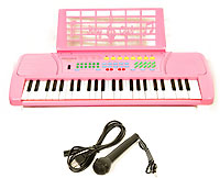 Pink 49 Key Musical Keyboard From The Pink Superstore