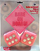 Babe On Board Pink Fuzzy Dice Combo From The Pink Superstore
