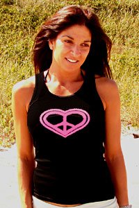 Binka Girl Fitted Heart Flawless Tank Top From The Pink Superstore