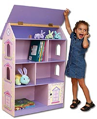 Kidkraft Doll House Series Bookcase From The Pink Superstore