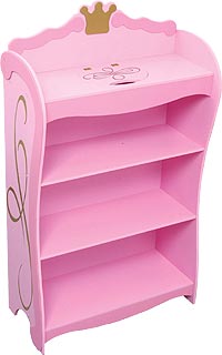 Kidkraft Princess Diva Bookcase From The Pink Superstore