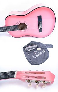 Pink Guitar 38in Acoustic From The Pink Superstore