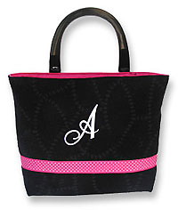 Belle Bags Initial A Handbag From The Pink Superstore