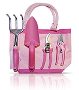 Pink Garden Tool Set From The Pink