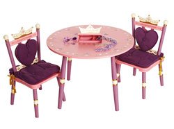 Levels Of Discovery Princess Table & Chairs Set From The Pink Superstore