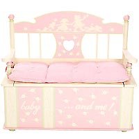 Levels Of Discovery Rock A My Baby Toybox Bench From The Pink Superstore