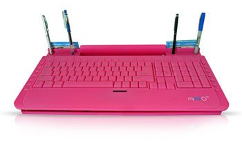 Pink Keyboard Desktop Organizer From Pink Superstore