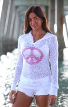 Binka Girl Peace White Hoodie