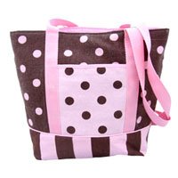 Belle Bags Fall Stripes Handbag From The Pink Superstore