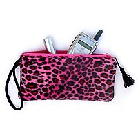 Belle Bags Pink Cheetah Wristlet From The Pink Superstore