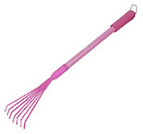 Pink Telescopic Fan Rake From The Pink